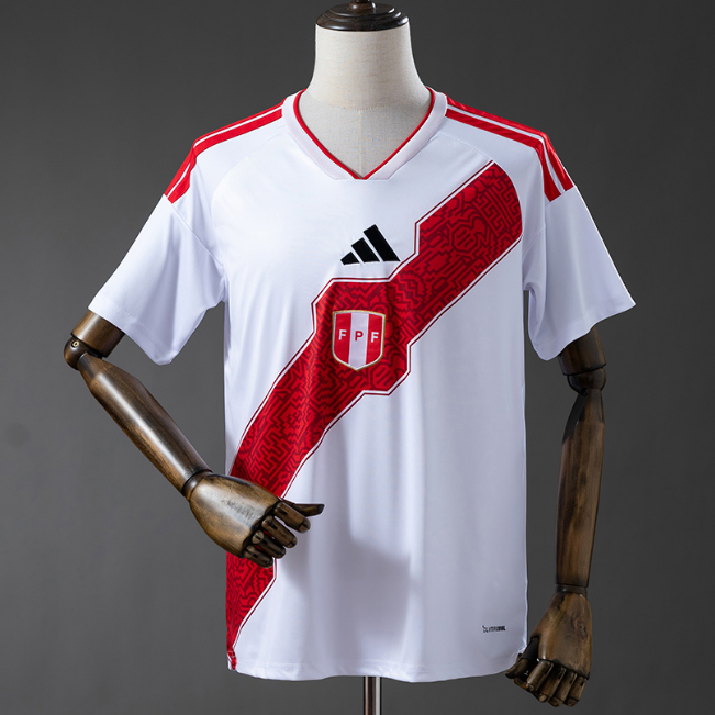 2026 FIFA World Cup Peru Home Soccer Jersey Shirt